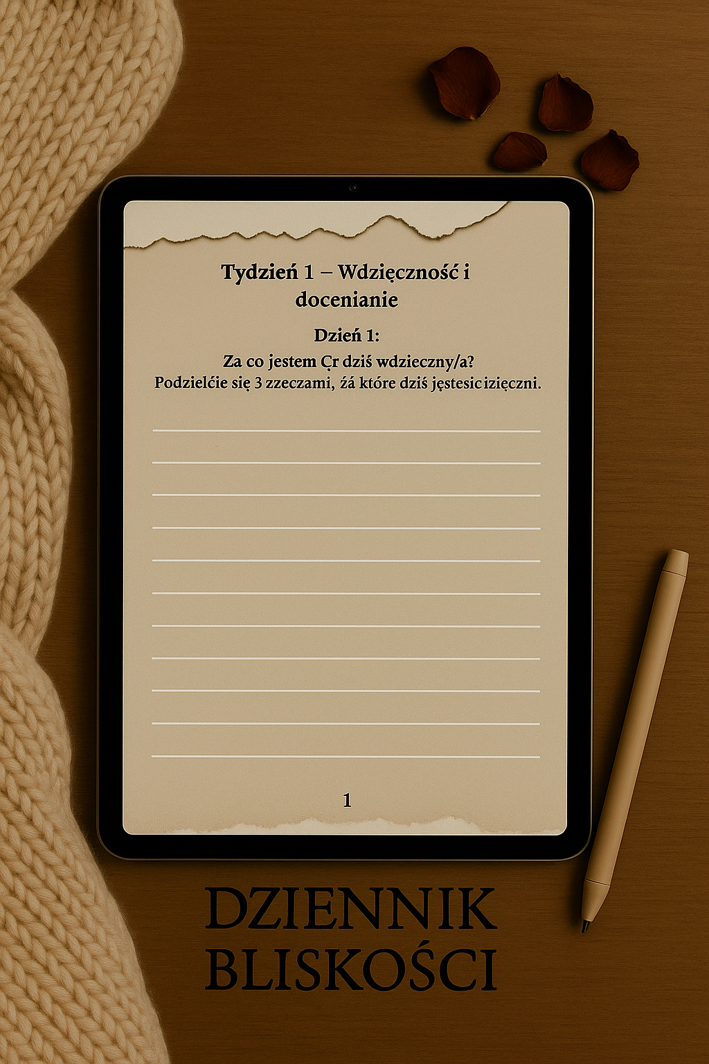 Dziennik Bliskości -30 dni do głębszej więzi, które odmieni Wasz związek” (PDF)