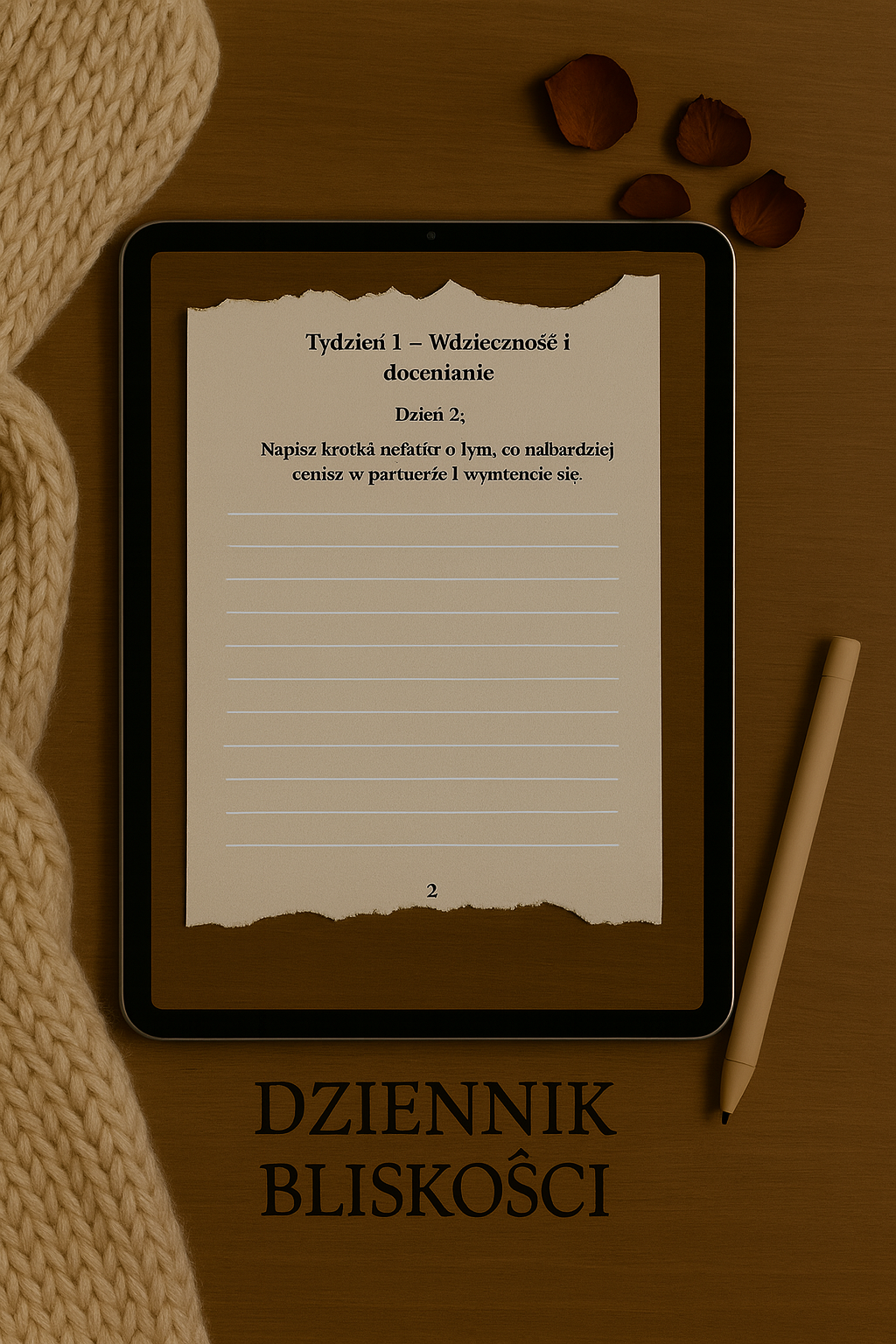 Dziennik Bliskości -30 dni do głębszej więzi, które odmieni Wasz związek” (PDF)