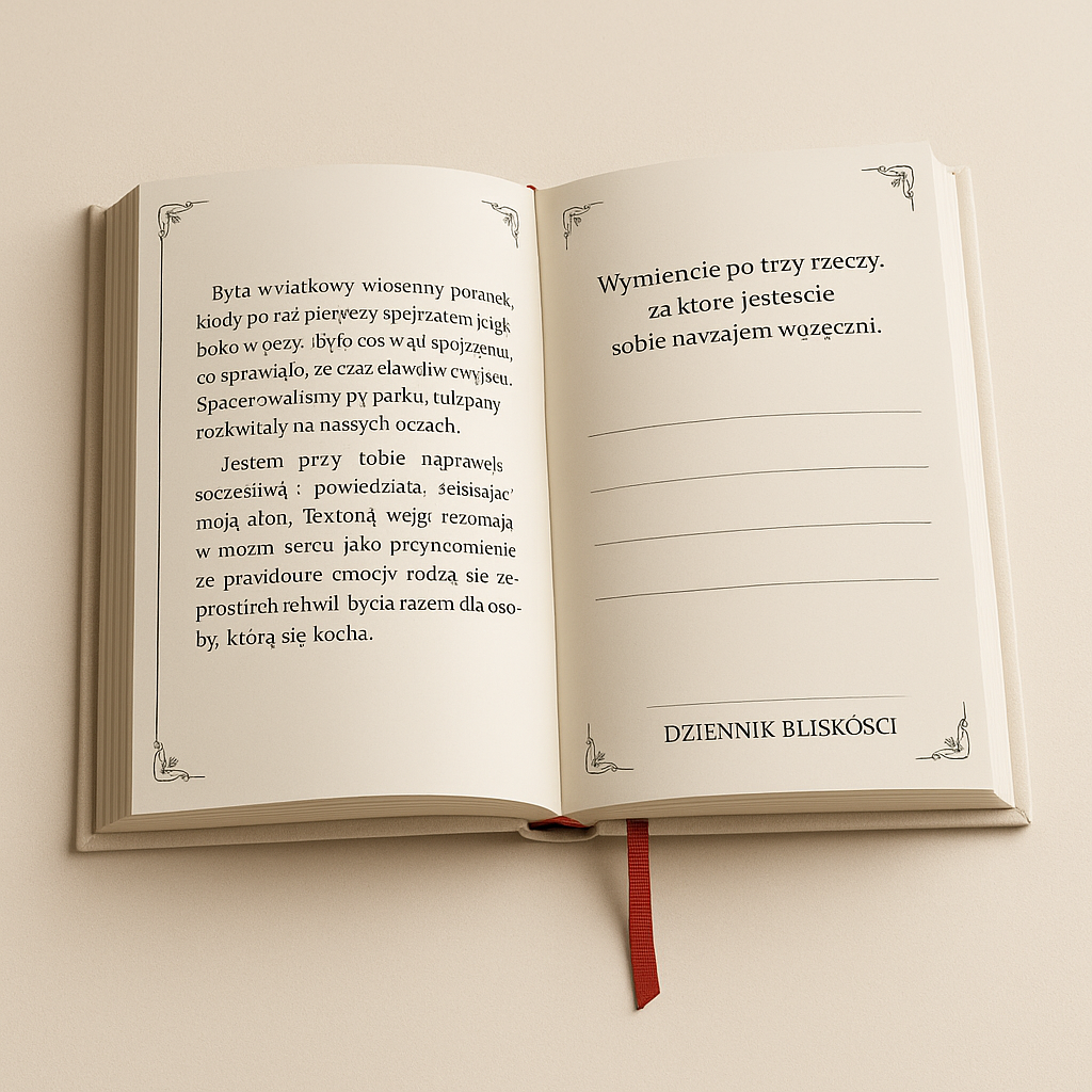 (Książka) Dziennik Bliskości -15 minut dziennie, które zmienią Wasz związek”